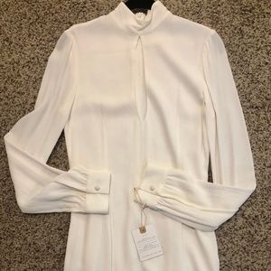 NEW Stone Cold Fox Victoria Dress, White (M)